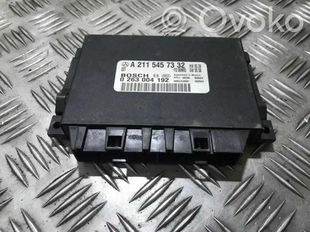 Mercedes-Benz E W211 Unitate/modul de comandă parcare PDC 