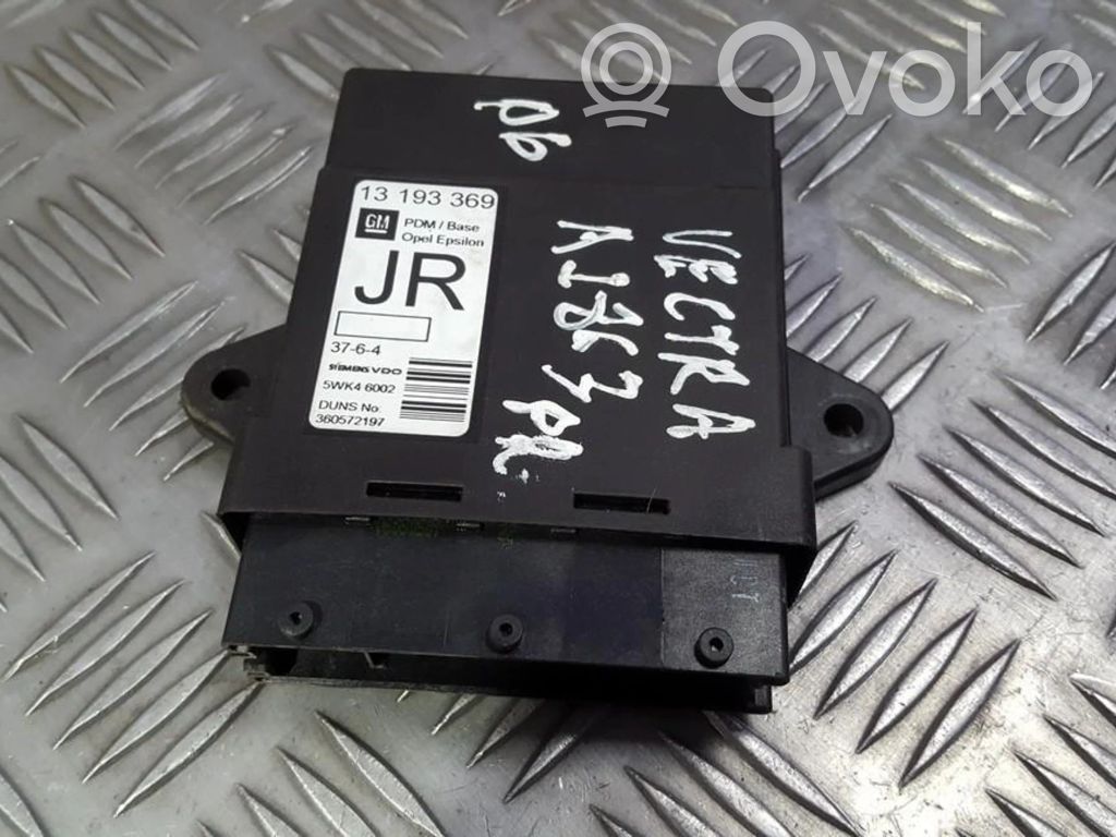 Unité de commande module de porte   13193369,GM13193369,13193369,360572197,5WK46002,GM13193369