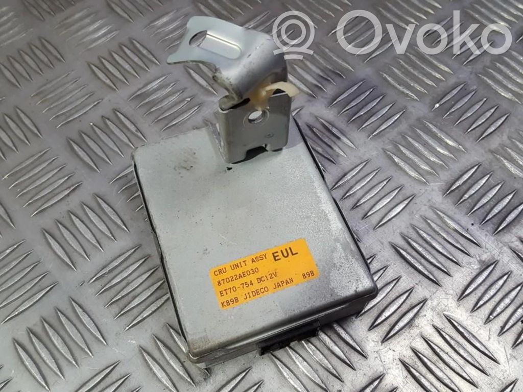 Alte unități/module de control   87022AE030,ET70754DC12V,87022AE030,ET70754DC12V,ET70754DC12V
