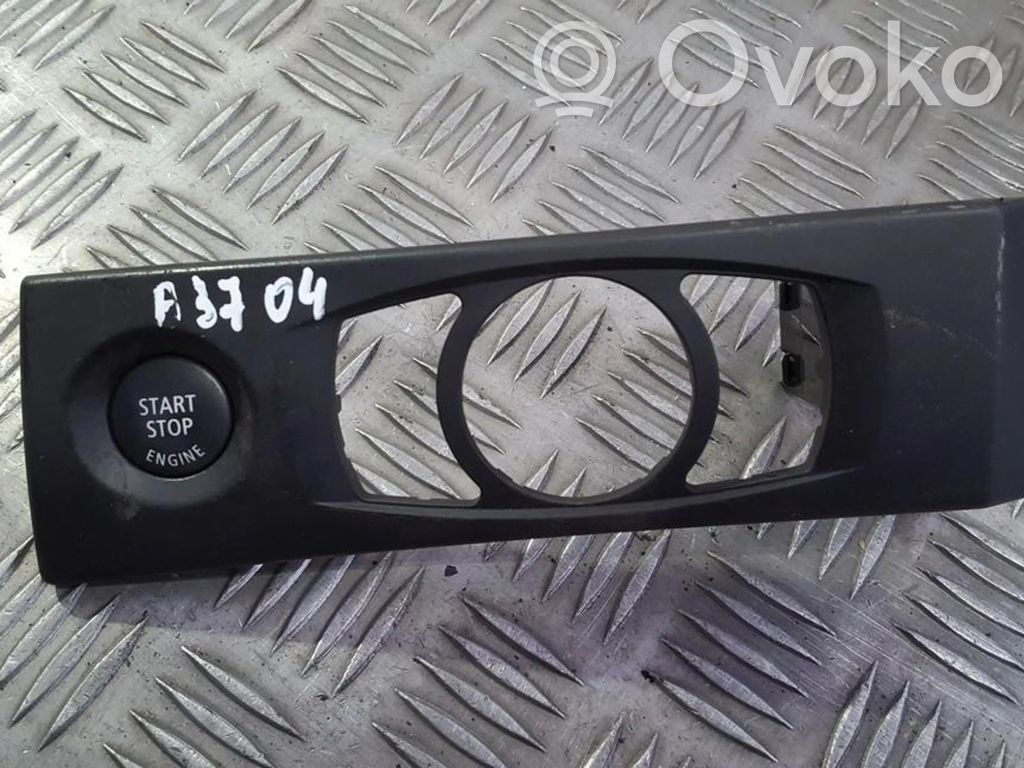 BMW 5 E60 E61 Interruttore a pulsante start e stop motore 