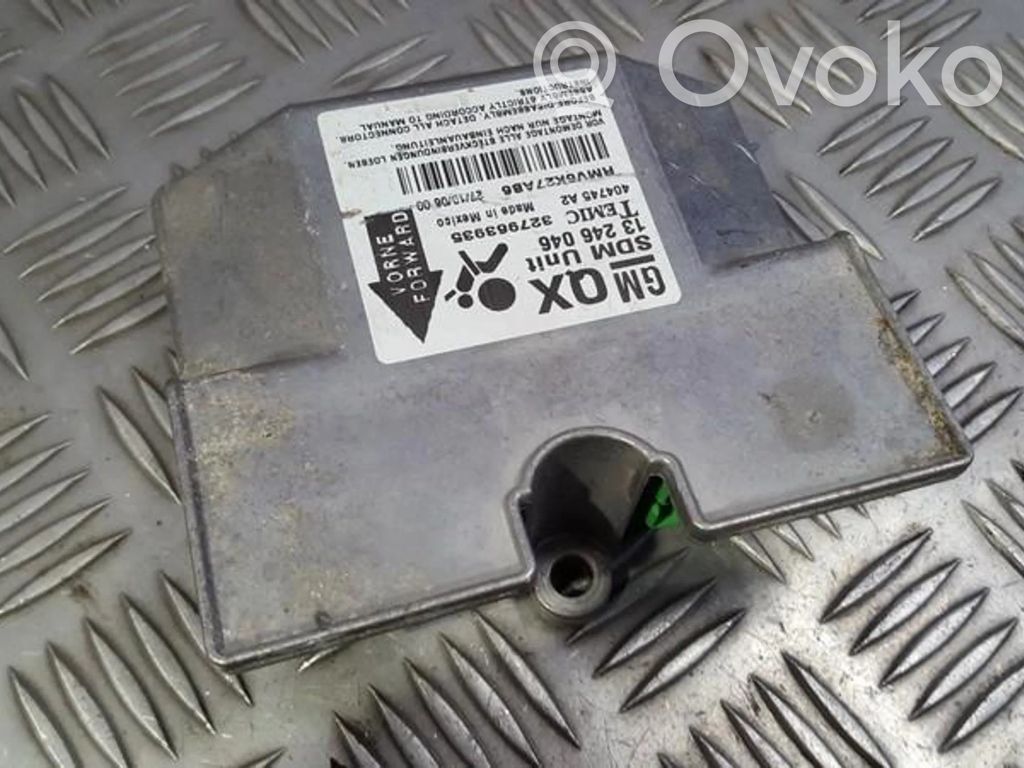 Opel Zafira B Unitate/modul de comandă airbaguri 