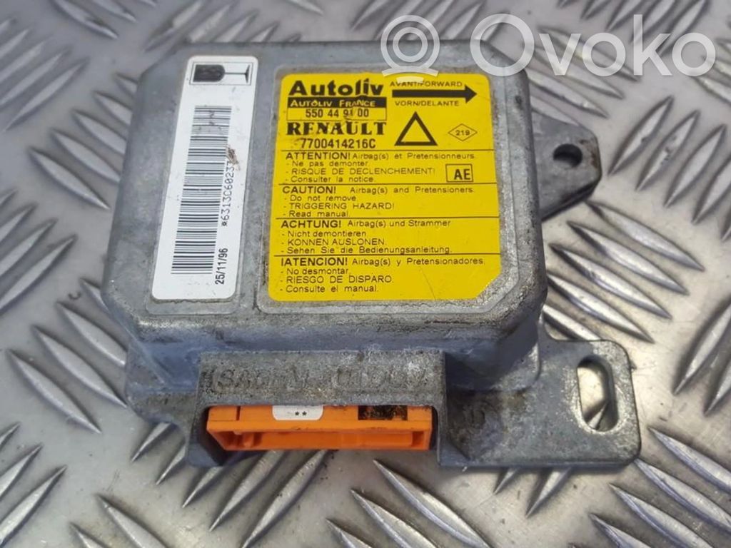 Renault Laguna I Centralina/modulo airbag 