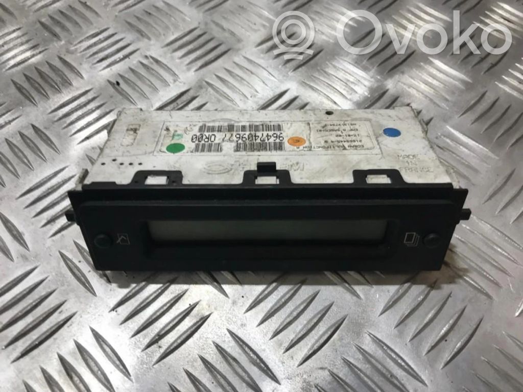 Citroen Xsara Bildschirm / Display / Anzeige 