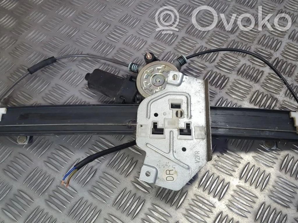 Regulador con motor de la ventanilla de la puerta corredera