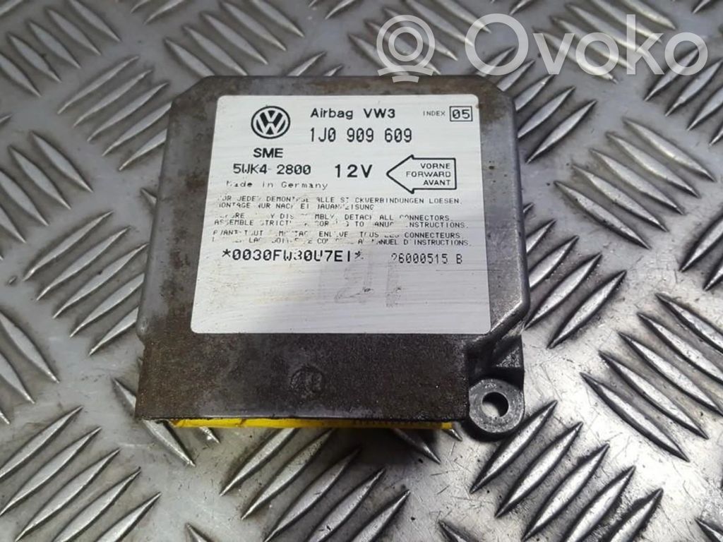Centralina/modulo airbag   1J0909609,5WK42800,1J0909609,5WK42800