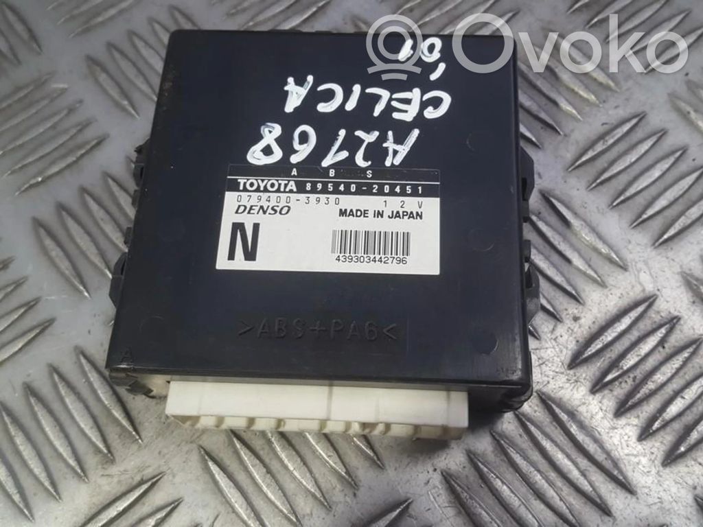 Toyota Celica T230 ABS control unit/module 