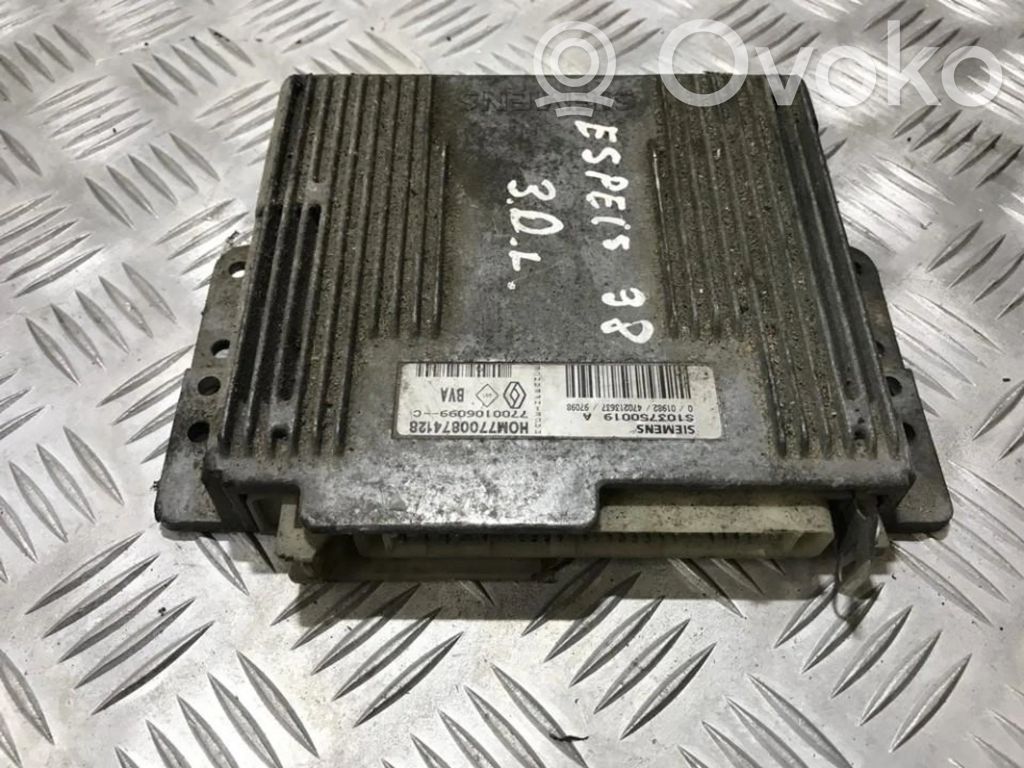 Engine control unit/module   HOM7700874128,7700874128,01982,470213637,7700106099,7700874128,97098,HOM7700874128,S103750019