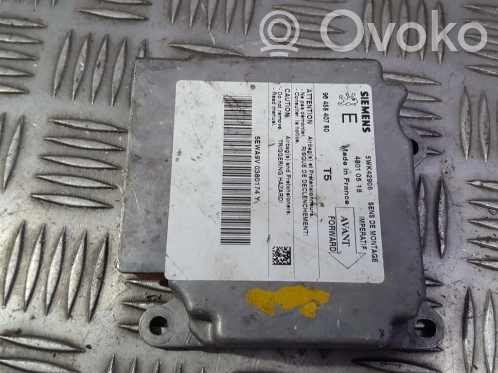 Unitate/modul de comandă airbaguri   9645840780,5WK42908,5WK42908,9645840780