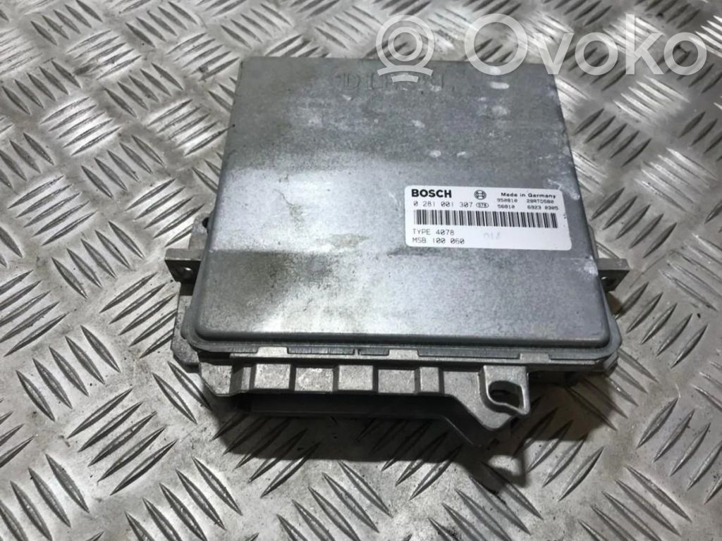 Unidad de control/módulo del motor   0281001307,MSB100060,0281001307,28RTD580M,950810,MSB100060,TYPE4078