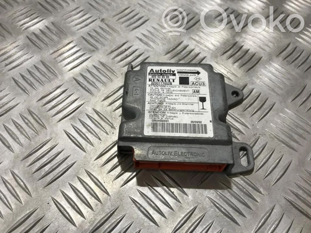 Renault Scenic I Centralina/modulo airbag