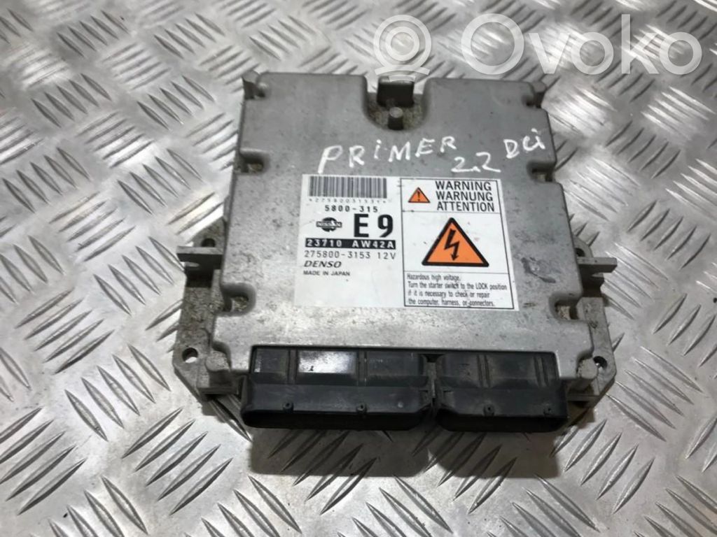 Engine control unit/module   2758003153,2758003153,23710AW42A,2758003153,2758003153,5800315