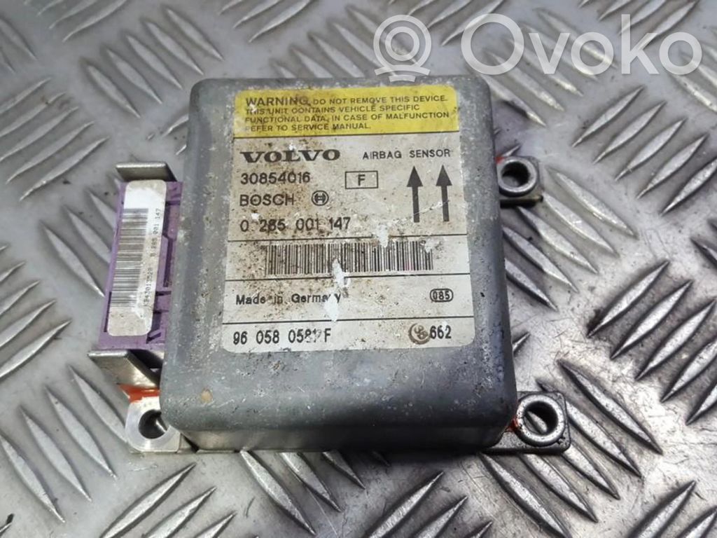 Volvo S40, V40 Centralina/modulo airbag