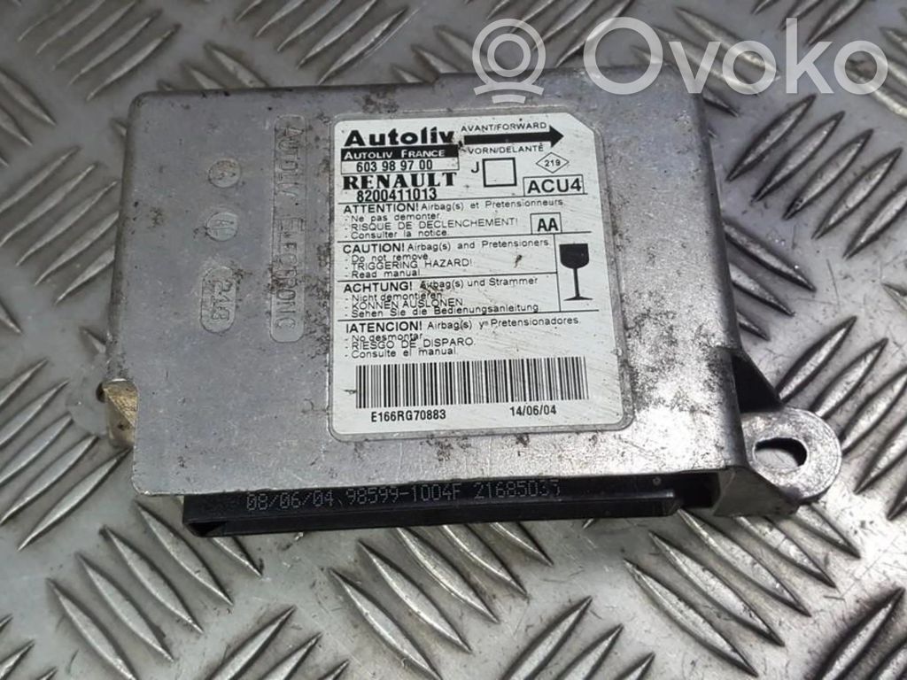 Renault Scenic II -  Grand scenic II Unitate/modul de comandă airbaguri 
