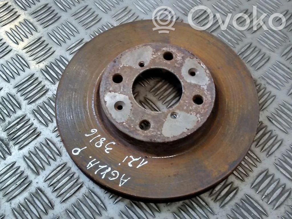 Disque de frein avant