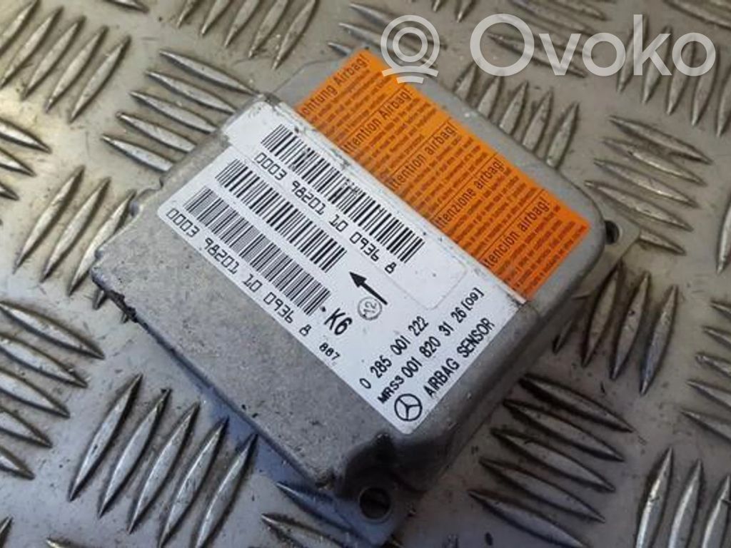 Mercedes-Benz A W168 Centralina/modulo airbag
