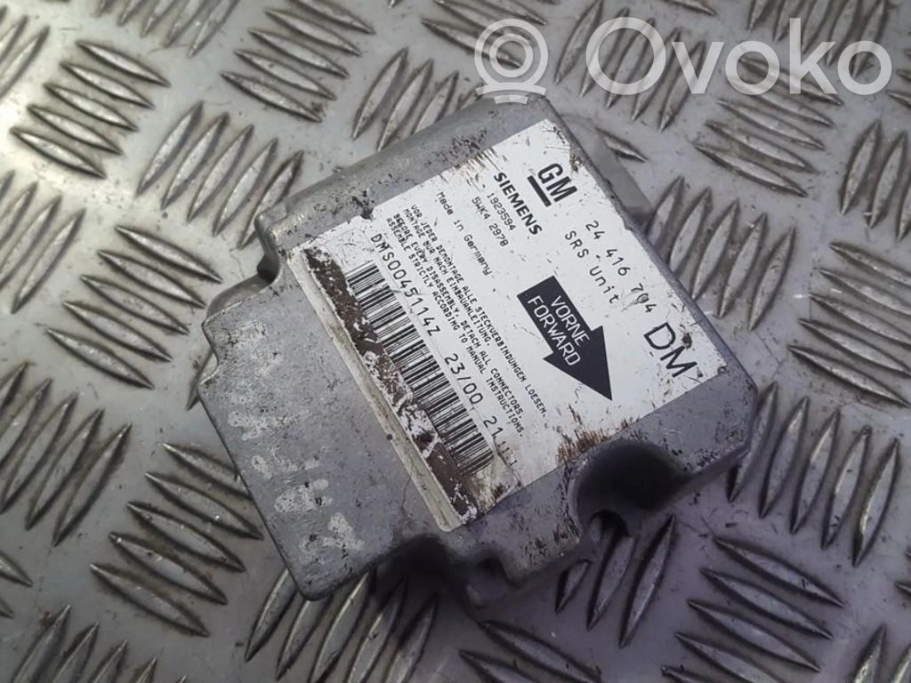 Opel Zafira A Centralina/modulo airbag