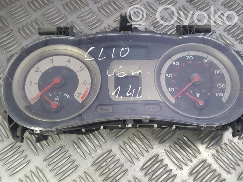 Renault Clio III Nopeusmittari (mittaristo) 