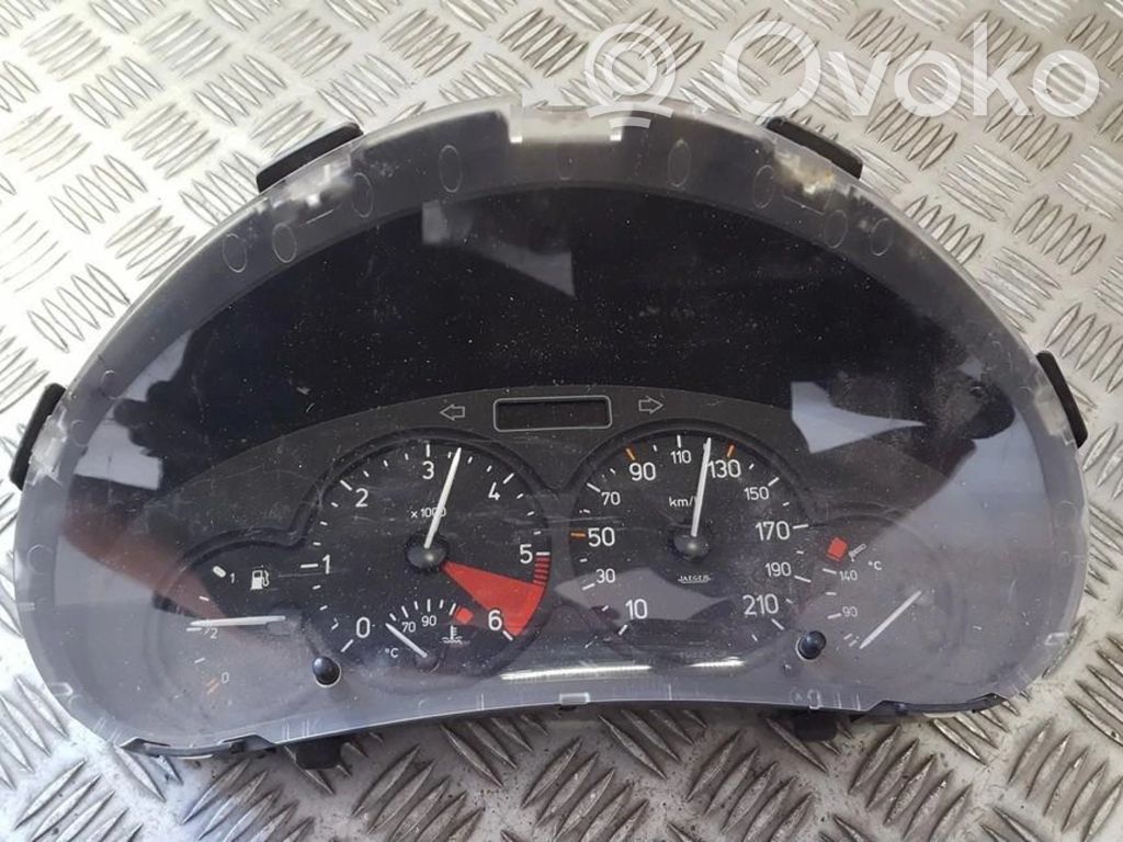 Peugeot 206 Geschwindigkeitsmesser Cockpit 
