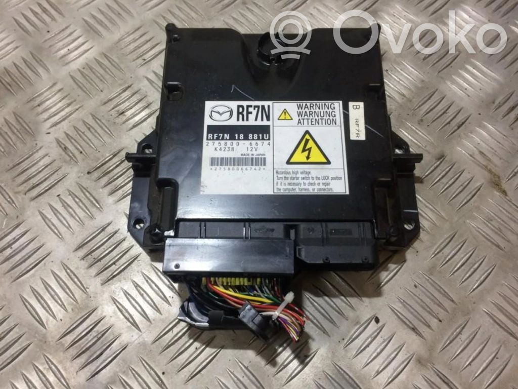Unidad de control/módulo del motor   RF7N18881U,2758006674,2758006674,K4238,RF7N18881U