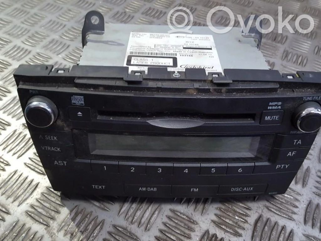 Toyota Avensis T270 Panel / Radioodtwarzacz CD/DVD/GPS 