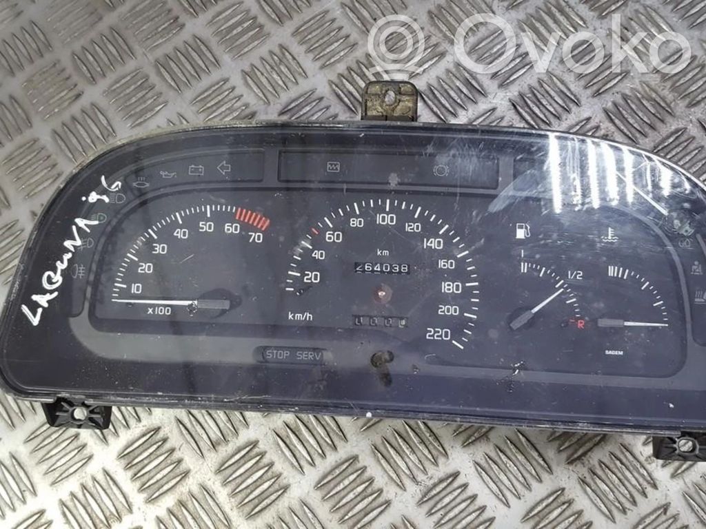 Renault Laguna I Vitezometru (grup de instrumente) 