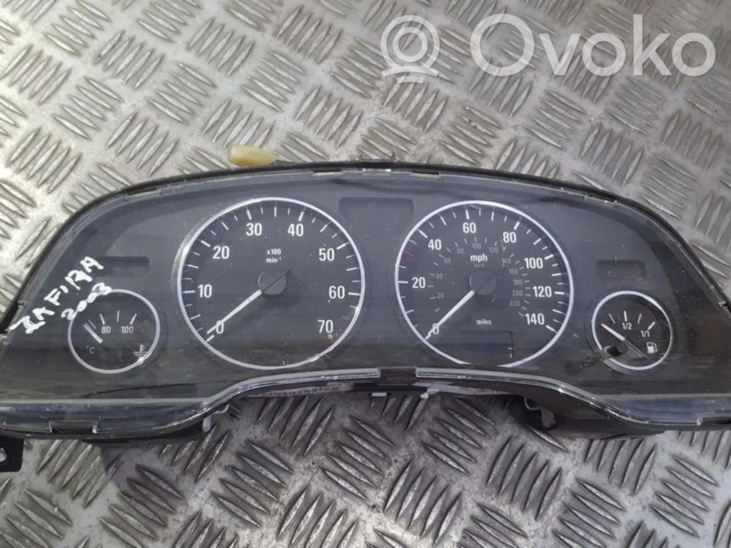 Opel Zafira A Tachimetro (quadro strumenti)