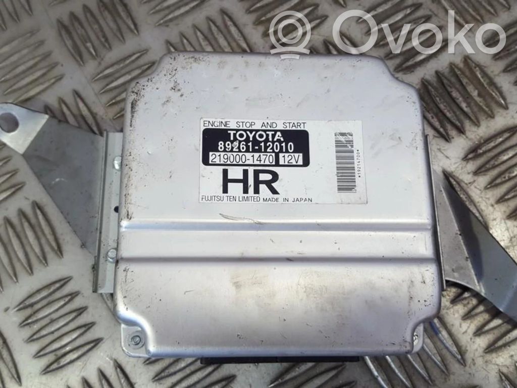 Toyota Auris 150 Alte unități/module de control 