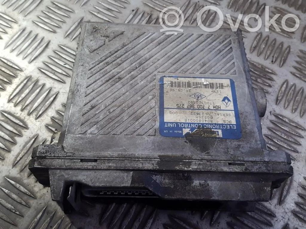 Renault Megane I Engine control unit/module 