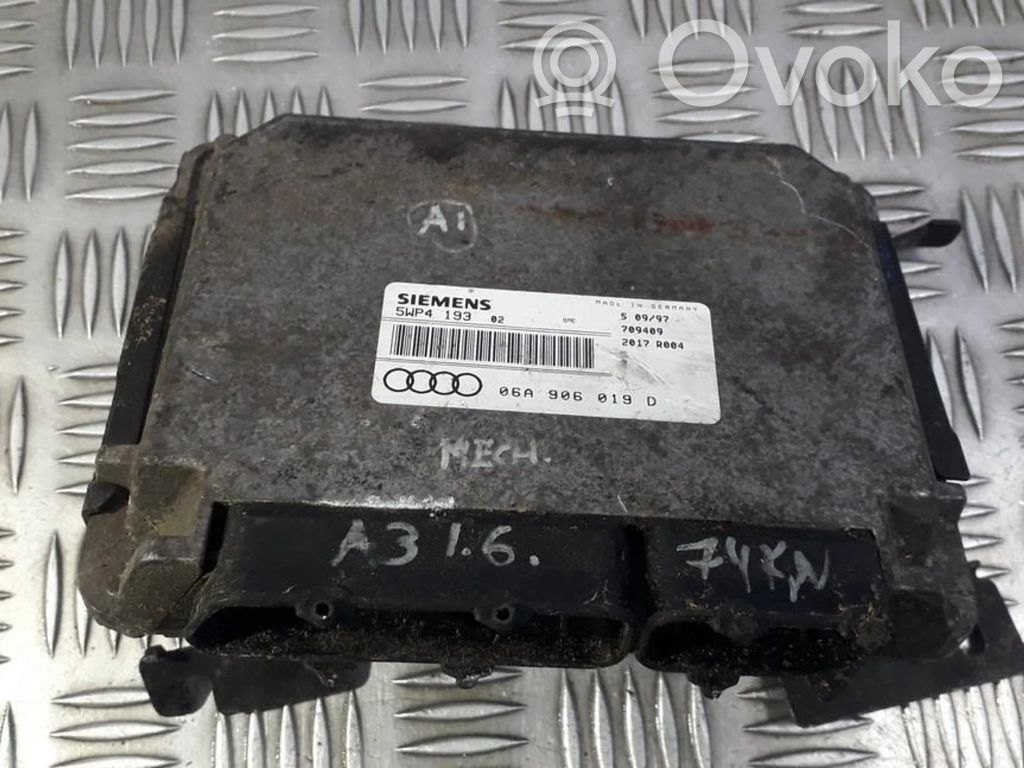 Moottorin ohjainlaite/moduuli   5WP4193,06A906019D,06A906019D,5WP4193