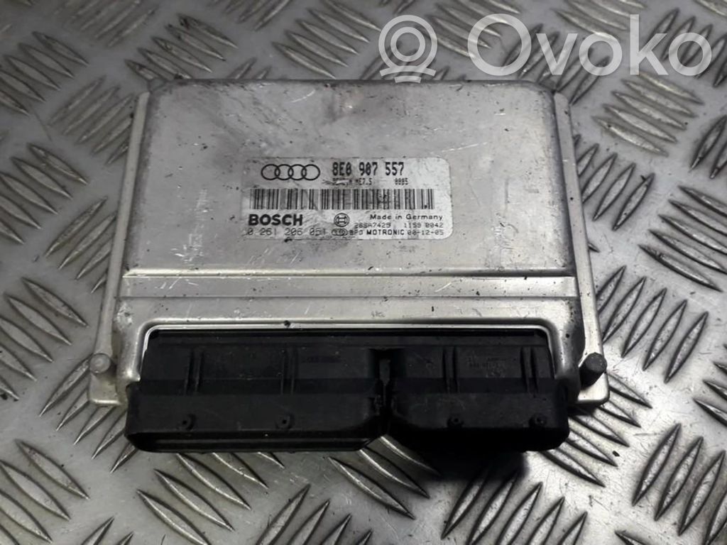 Sterownik / Moduł ECU   8E0907557,0261206051,0261206051,8E0907557