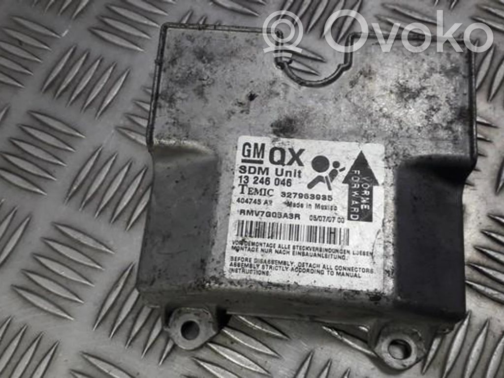 Opel Zafira B Unitate/modul de comandă airbaguri 