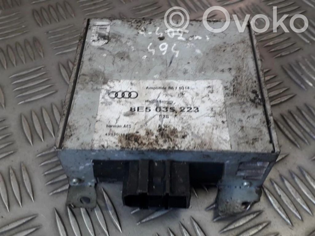 Audi A4 S4 B6 8E 8H Amplificatore 