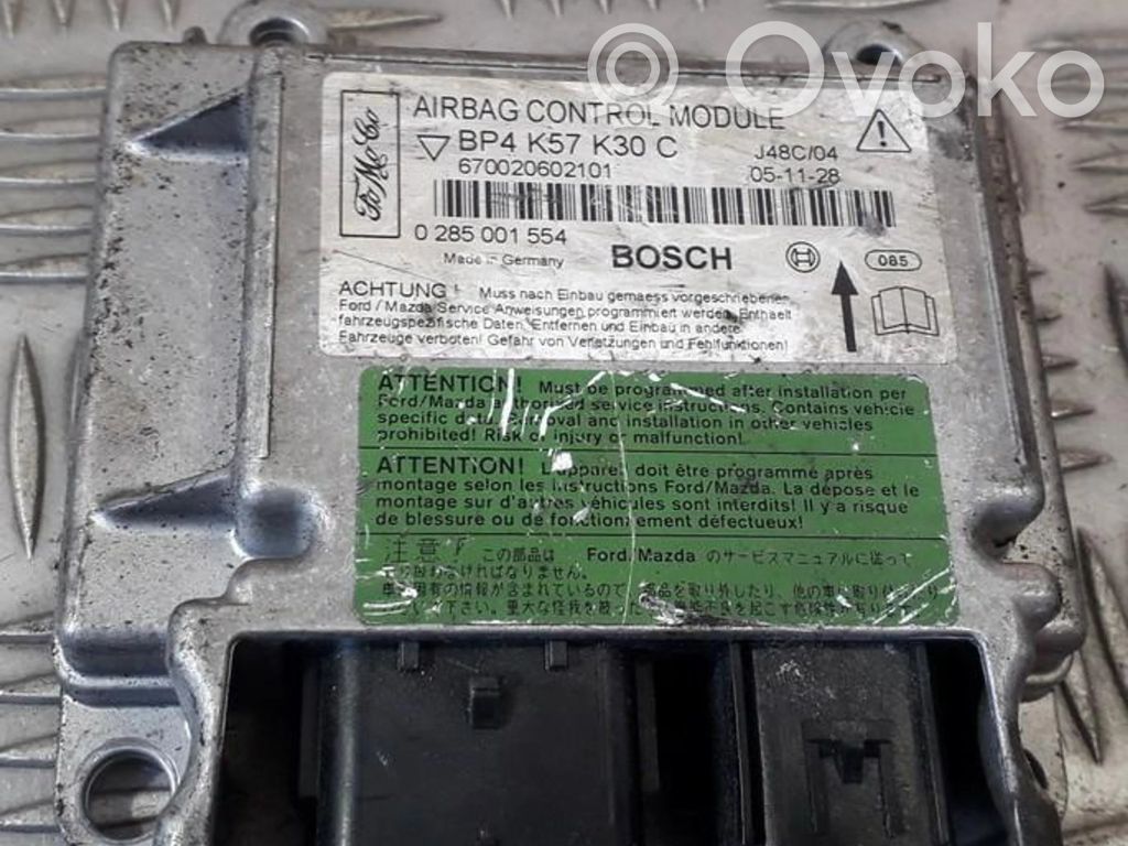 Unidad de control/módulo del Airbag   028500155,670020602101,028500155,670020602101