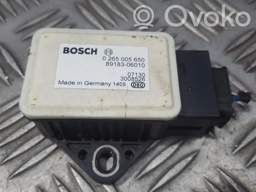 Toyota Auris 150 Sensore di imbardata accelerazione ESP 
