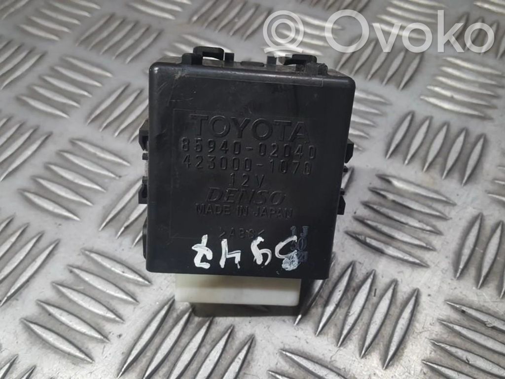 Toyota Auris 150 Relè tergicristallo 