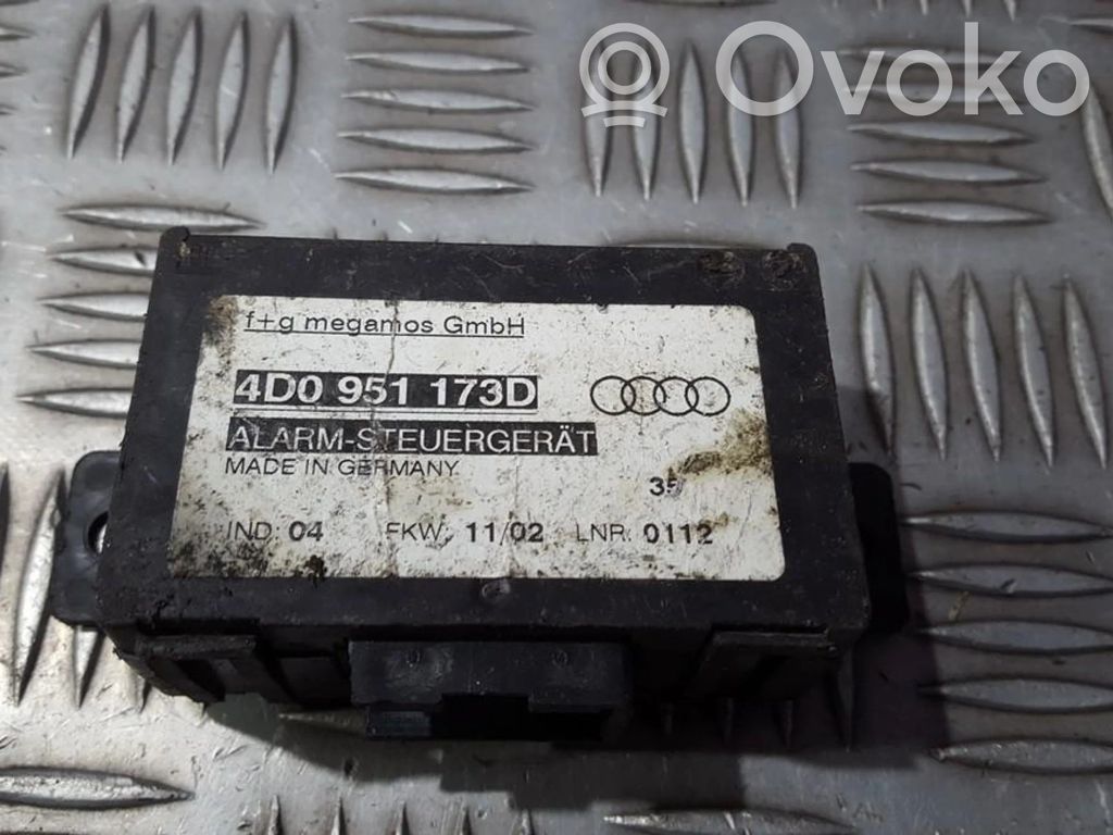 Autres unités de commande / modules   4D0951173D,4D0951173D