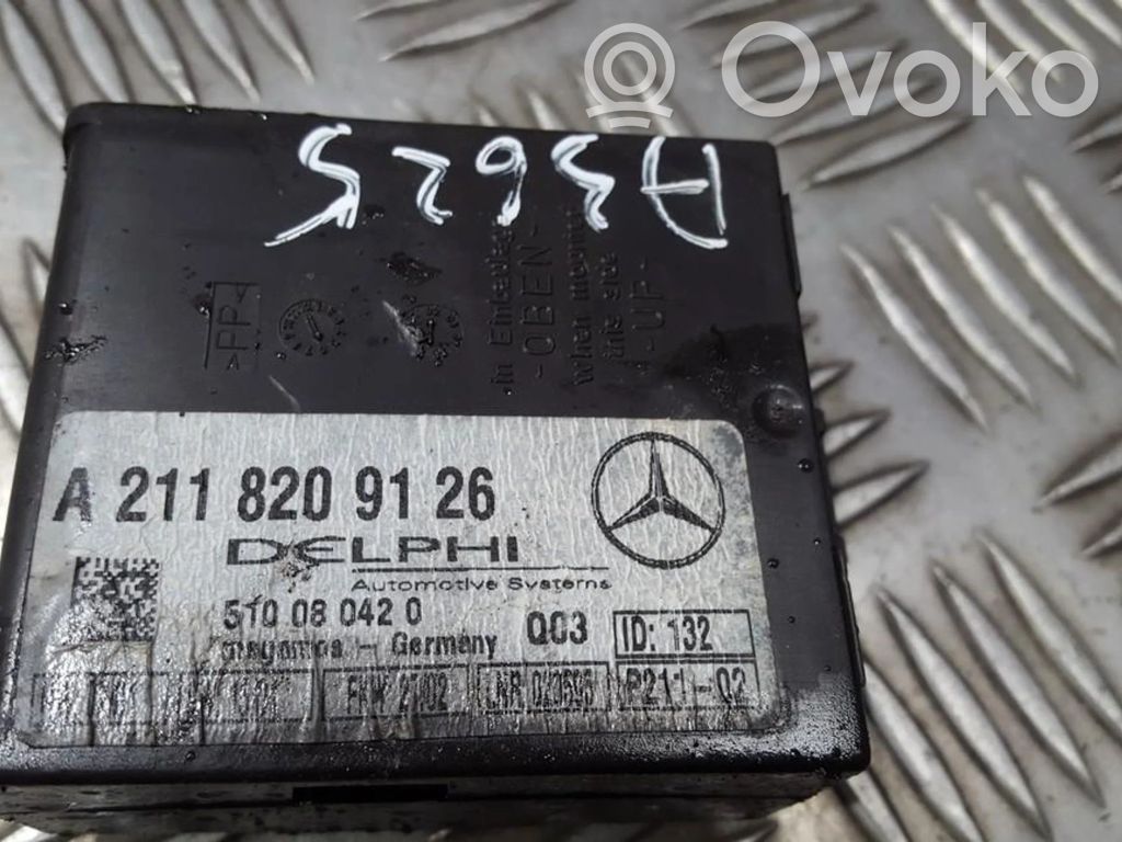 Mercedes-Benz C W203 Unitate/modul control alarmă 