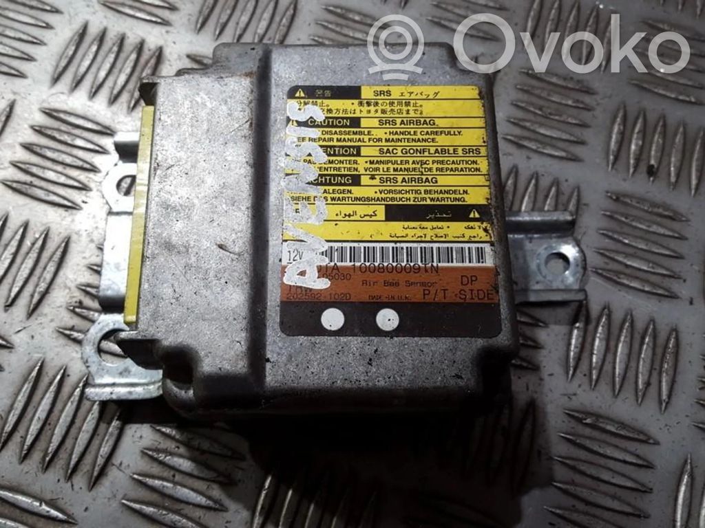 Toyota Avensis T220 Module de contrôle airbag