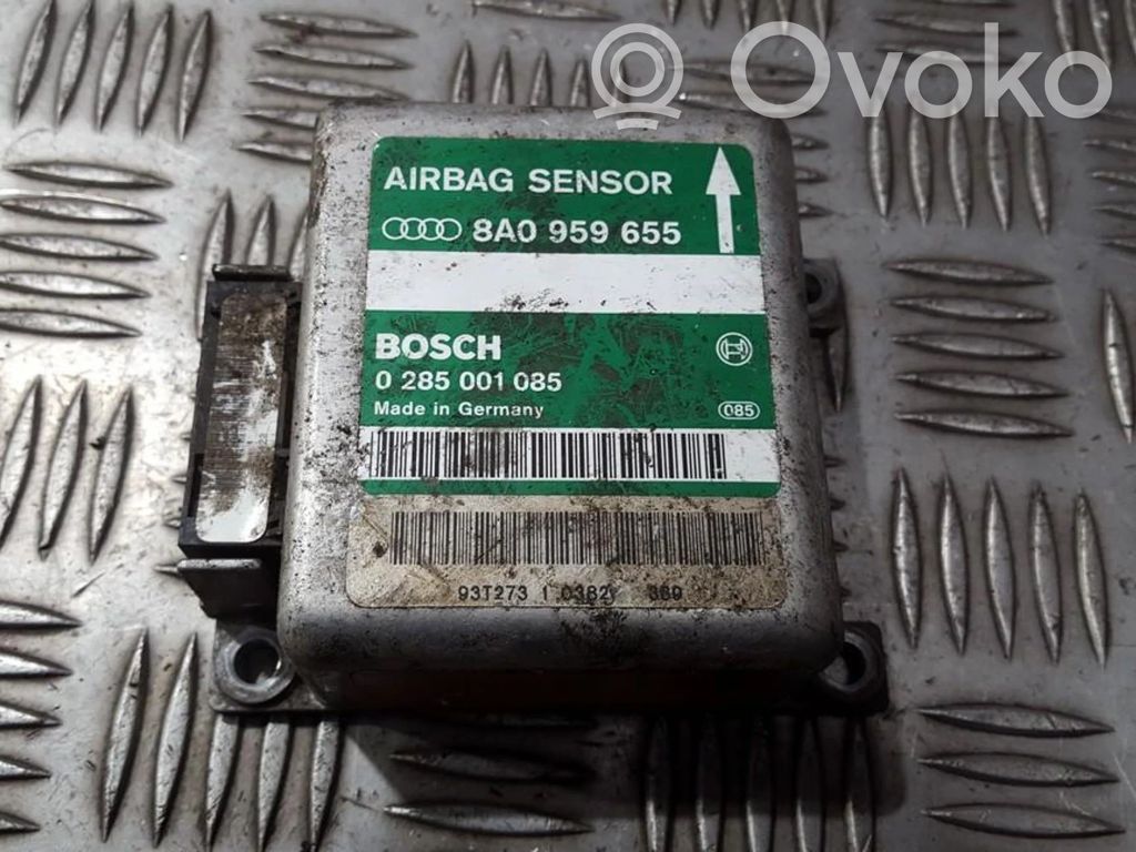 Airbagsteuergerät   8A0959655,0285001085,0285001085,8A0959655
