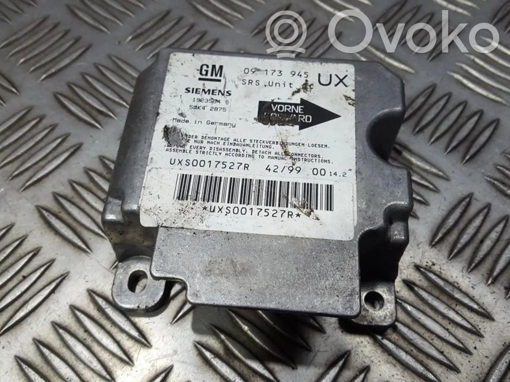 Centralina/modulo airbag   09173945,1923594,09173945,1923594