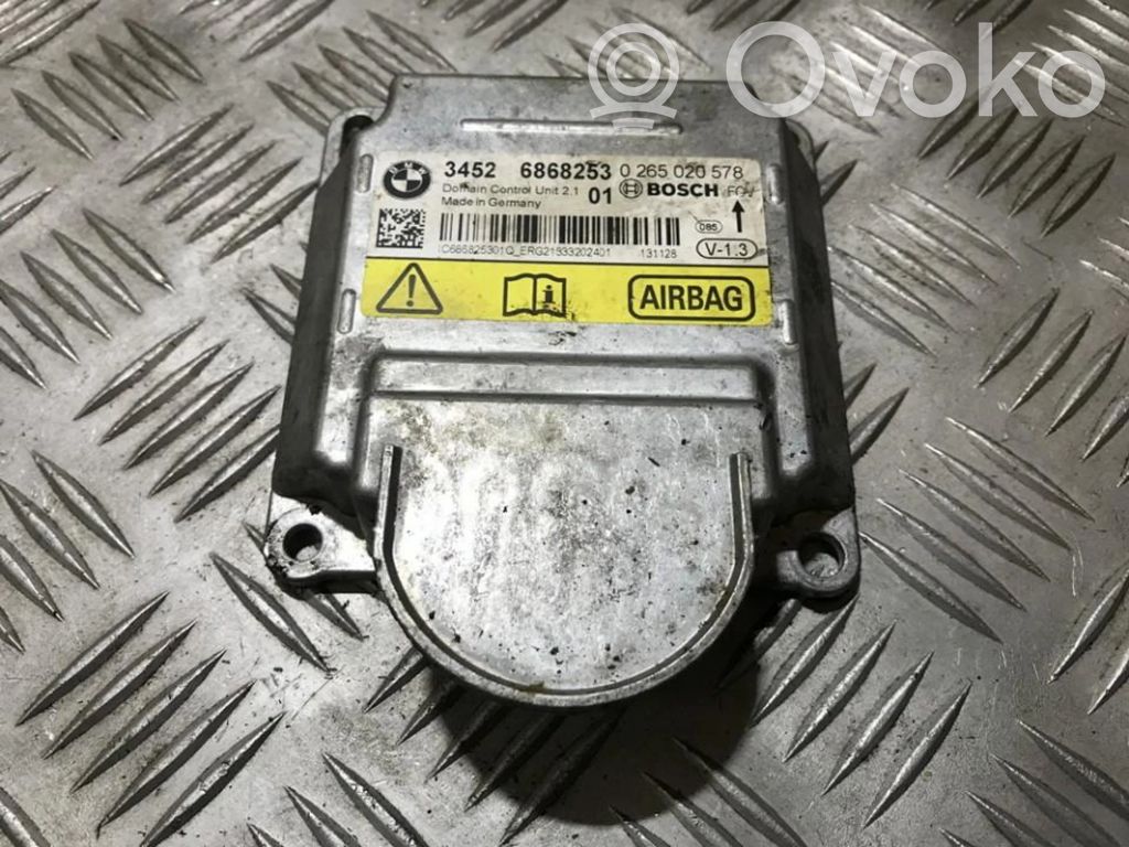 BMW 3 F30 F35 F31 Sterownik / Moduł Airbag 