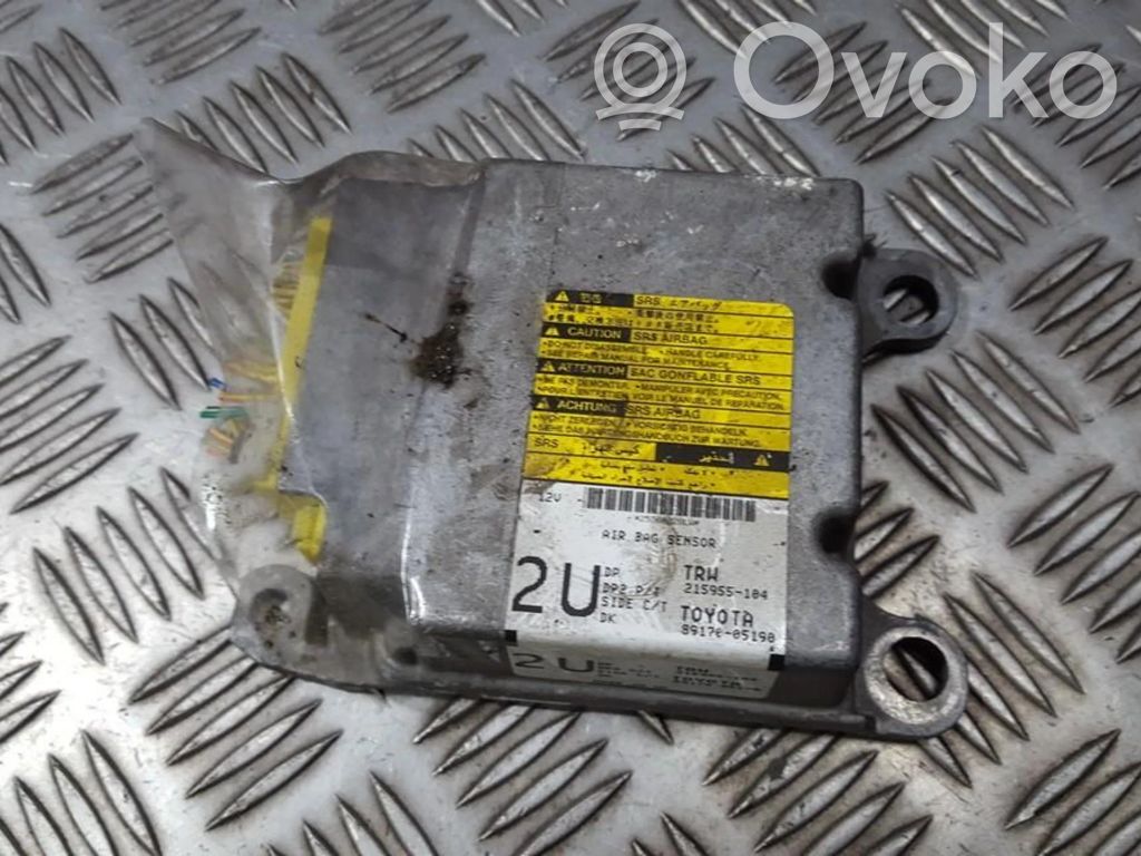 Toyota Avensis T250 Centralina/modulo airbag 