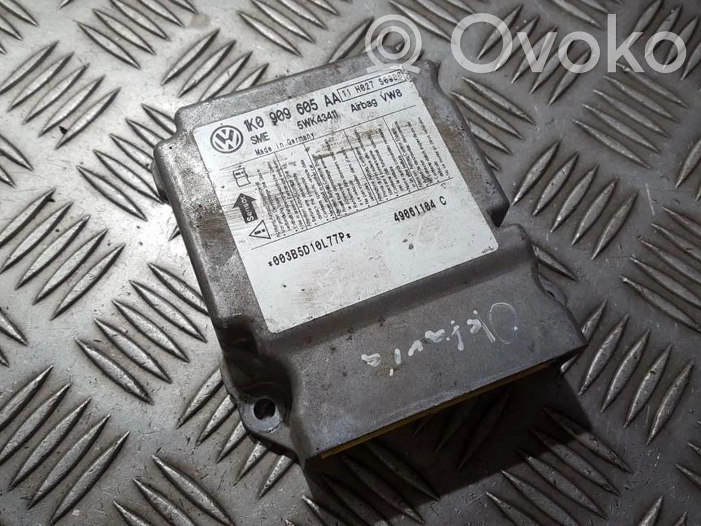 Skoda Octavia Mk2 (1Z) Centralina/modulo airbag