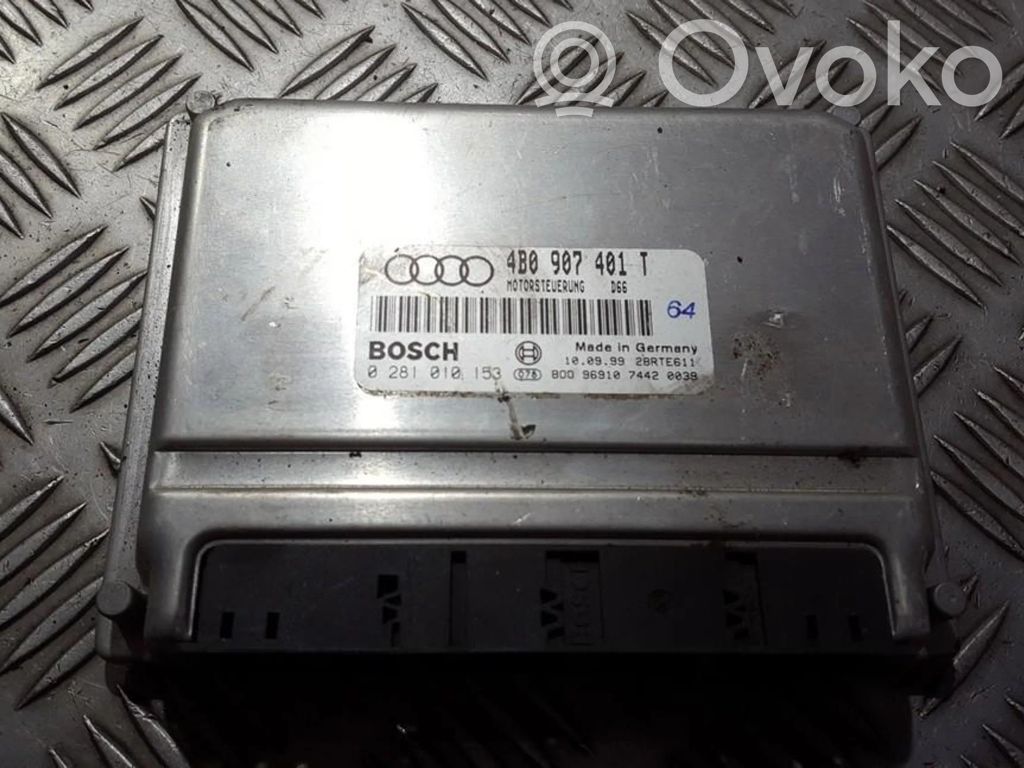 Audi A6 S6 C5 4B Unitate/modul de control motor 