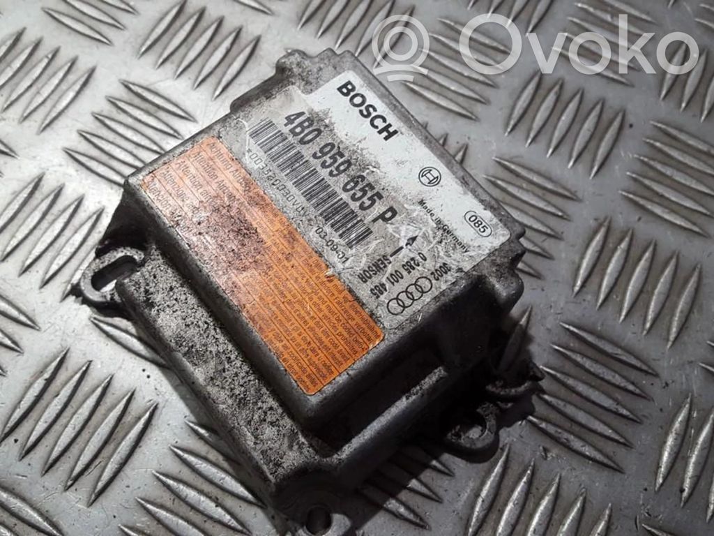 Unidad de control/módulo del Airbag   4B0959655P,0285001485,0285001485,4B0959655P