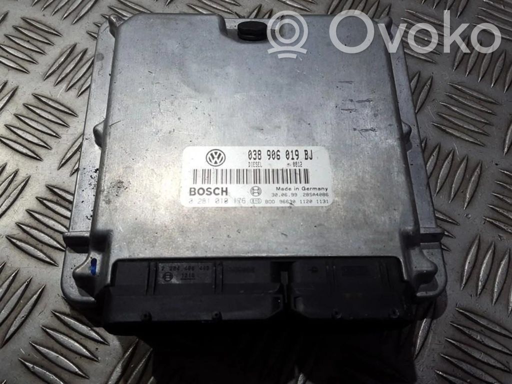 Sterownik / Moduł ECU   038906019BJ,028101017628SA4086,0281010176,038906019BJ,28SA4086