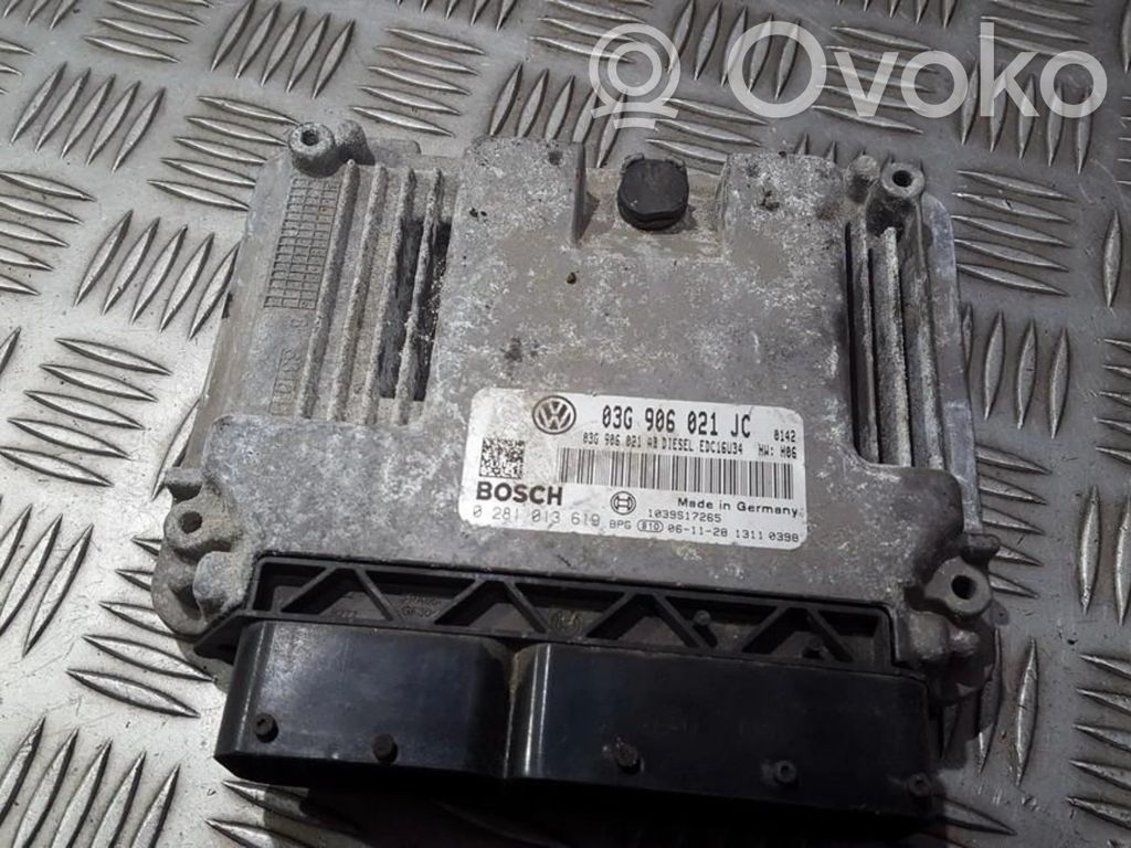 Skoda Octavia Mk2 (1Z) Unitate/modul de control motor