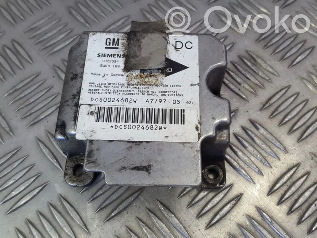 Opel Omega B1 Unidad de control/módulo del Airbag 