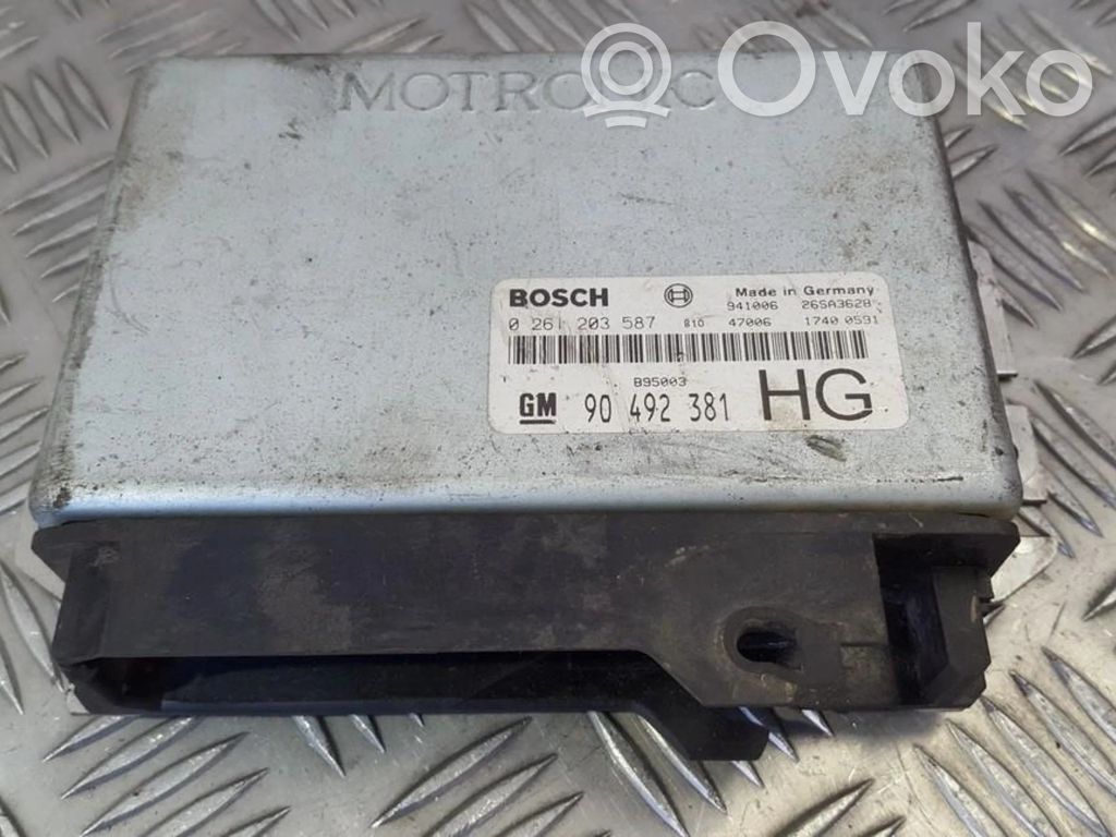 Opel Omega B1 Engine control unit/module 