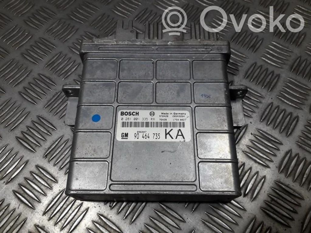 Sterownik / Moduł ECU   90464735KA,90464735,0281001335,90464735,90464735KA,GM90464735,GM90464735KA